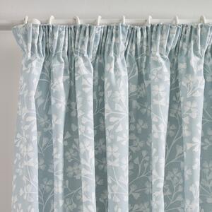 Modre zavese v kompletu 2 ks 168x183 cm Brooke Floral – Catherine Lansfield