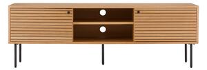 TV omarica v hrastovem dekorju v naravni barvi 40x50x150 cm Kyoto – House Nordic