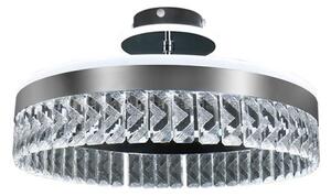 LED Zatemnitveni nadgradni lestenec LED/75W/230V 3000-6500K krom + Daljinski upravljalnik