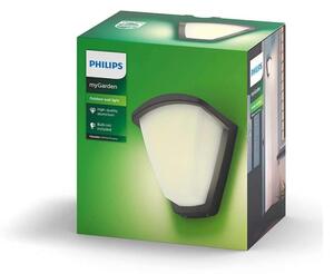 Philips 17383/93/PN - Zunanja stenska svetilka KISKADEE 1xE27/42W/230V IP44