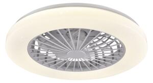 LED Zatemnitvena stropna svetilka z ventilatorjem LIBYA LED/48W/230V 3000-6500K + Daljinski upravljalnik