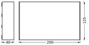 Ledvance - LED Zunanja stenska svetilka ENDURA STYLE ILJA LED/7W/230V IP65