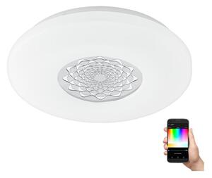 Eglo 96821 - LED RGB Zatemnitvena stensko stropna svetilka CAPASSO-C LED/17W/230V