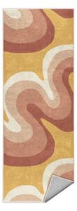 Oker rumen/prašno rožnat pralen tekač 80x200 cm Strawberry Creamsicle – Mila Home