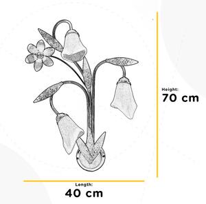 ONLI - Stenska svetilka ALGA 3xE14/6W/230V bron