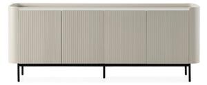 Kremno bela komoda 200x80x40 cm Willa – MOME