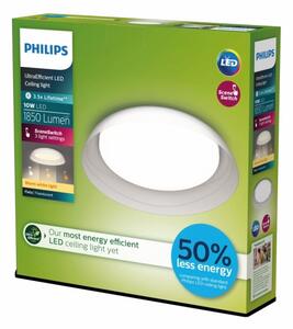 Philips - LED Zatemnitvena stropna svetilka FLETA LED/10W/230V 2700K prozorna