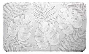 Svetlo siva kopalniška preproga 45x75 cm Amber – douceur d'intérieur