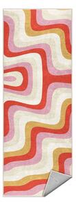 Rumen/rožnat pralen tekač 60x230 cm Creamy Raspberry Swirl – Mila Home