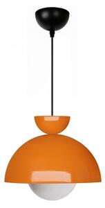 Oranžna viseča svetilka s kovinskim senčilom ø 25 cm Arta – Opviq lights