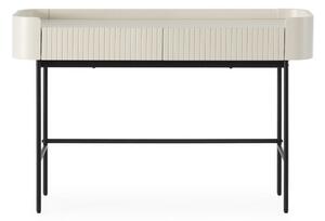 Kremno bela stranska mizica 40x120 cm Willa – MOME