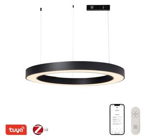 Immax NEO 07211L - LED Zatemnitveni lestenec na vrvici PASTEL 68W/230V Tuya črna + Daljinski upravljalnik