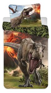 Enojna bombažna otroška posteljnina 140x200 cm Jurassic World "Volcano" – Jerry Fabrics