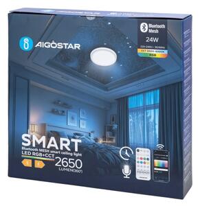 Aigostar-LED RGBW Kopalniška stropna svetilka LED/24W/230V IP44+ Daljinski upravljalnik