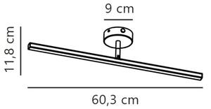 Nordlux - LED Kopalniška luč za osvetlitev ogledala IP LED/7,2W/230V IP44 60 cm bela