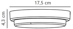 Nordlux -LED Zunanja stenska svetilka CUBA LED/6,5W/230V IP54 pr. 17,5 cm bela