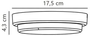 Nordlux-LED Zunanja stenska svetilka CUBA LED/6,5W/230V IP54 pr. 17,5 cm črna