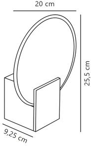 Nordlux-LED Zatemnitvena kopalniška stenska svetilka HESTER LED/9,5W/230V bež