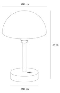 Nordlux - LED Zatemnitvena polnilna namizna svetilka ELLEN LED/2,8W/3,7V IP44 zelena