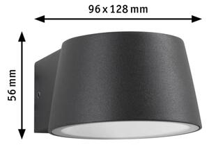 Paulmann 94713 - LED/6W IP44 Zunanja stenska svetilka CAPERA 230V