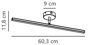 Nordlux-LED Kopalniška luč za osvetlitev ogledala IP LED/7,2W/230V IP44 60 cm mat krom