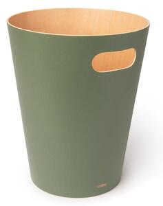 Zelen koš za smeti za pisarno 7,5 l Woodrow – Umbra