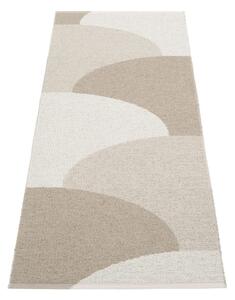 Bež zunanji in notranji tekač 70x180 cm Hill Dark Linen – Pappelina