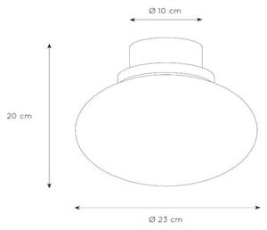 Lucide 03140/23/62 - Stropna svetilka LORENA 1xE27/40W/230V IP44 zelena