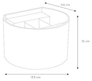 Lucide 69201/06/30 - LED Zunanja stenska svetilka AXI 2xLED/7W/230V IP54 črna