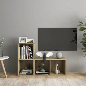 VidaXL TV omarica 2 kosa sonoma hrast 72x35x36,5 cm iverna pl