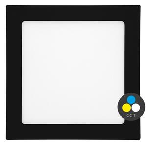 Ecolite LED-WSQ-CCT/25W/CR- LED Vgradna svetilka RAFA LED/25W/230V IP44 črna