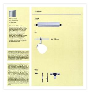 Paulmann 95196 - 4xLED/4W Reflektor ICE 230V