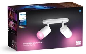 Philips - LED RGBW Zatemnitveni reflektor Hue FUGATO 2xGU10/4,2W/230V bela