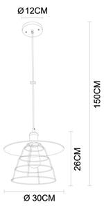 Globo 15086H1 - Lestenec VIEJO 1xE27/60W/230V