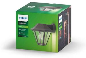 Philips 17386/43/PN - Zunanja stenska svetilka MYGARDEN CURASSOW 1xE27/42W