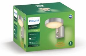 Philips 16491/47/P0 - LED Zunanja svetilka s senzorjem COCKATOO LED/8W/230V IP44