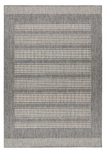 RAVNO TKANA PREPROGA 80/150 cm tkano srebrne barve