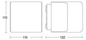 Steinel 055523 - LED Zunanja luč s senzorjem L 835 LED/9,5W/230V IP44
