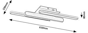 Rabalux 71051 - LED Stropna svetilka SINDRI LED/18W/230V