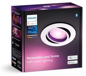 Philips - LED RGBW Zatemnitvena vgradna svetilka Hue CENTURA 1xGU10/4,2W/230V