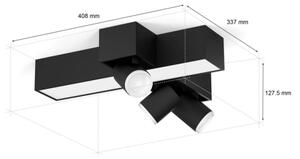 Philips-LED RGBW Zatemnitveni reflektor Hue CENTRIS 3xGU10/4,2W + LED/11W