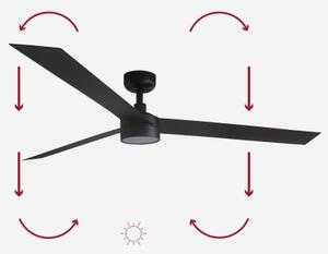 FARO 34293-1TW - LED Zatemnitveni ventilator CRUISER LED/18W/230V 2700/4000/6500K + Daljinski upravljalnik