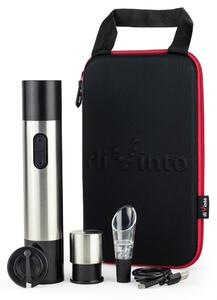 Električni odpirač vina in piva – Deluxe set z etuijem