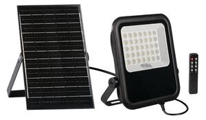 Kanlux 36607 - LED Reflektor s solarnim panelom in senzorjem 15W/15000 mAh 3,2V IP65+ Daljinski upravljalnik