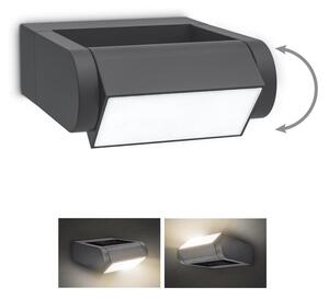 Brilagi - LED Zunanja stenska svetilka CROTONE LED/7W/230V antracit IP54