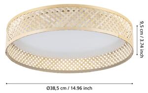 Eglo 900464 - LED Stropna svetilka LUPPINERIA LED/24W/230V