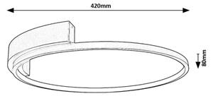 Rabalux 71287 - LED Stropna svetilka HOLIZE LED/23W/230V