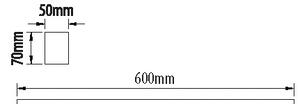 LED Fluorescenčna svetilka LINIK LED/20W/230V 4000K bela