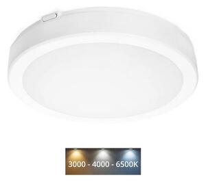 LED Kopalniška stropna svetilka NAIROS LED/18W/230V 3000/4000/6500K IP65 bela