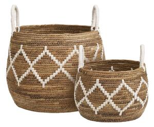 Košare v kompletu 2 ks iz protja ø 41x32 cm Altea – House Nordic